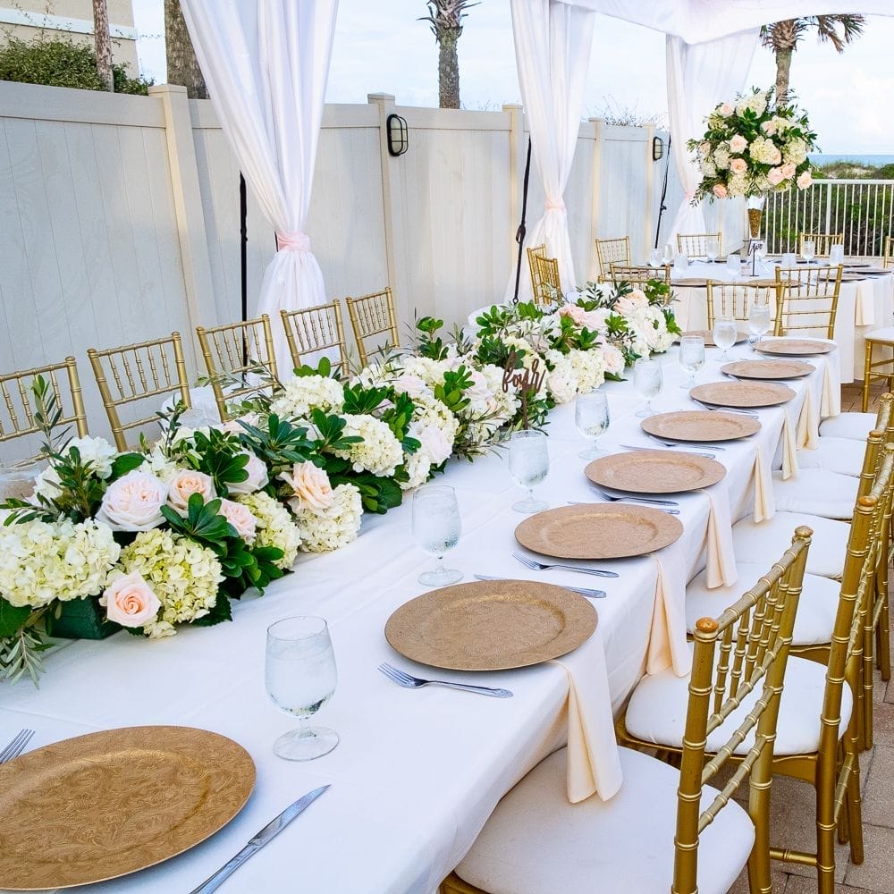 Summer Beach Resort Wedding